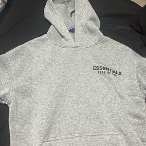 Light grey essential hoodie